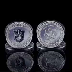 Silver coins bullion